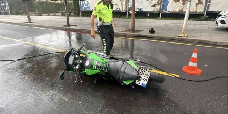 Çorum’da motosiklet kazası: 1 ölü