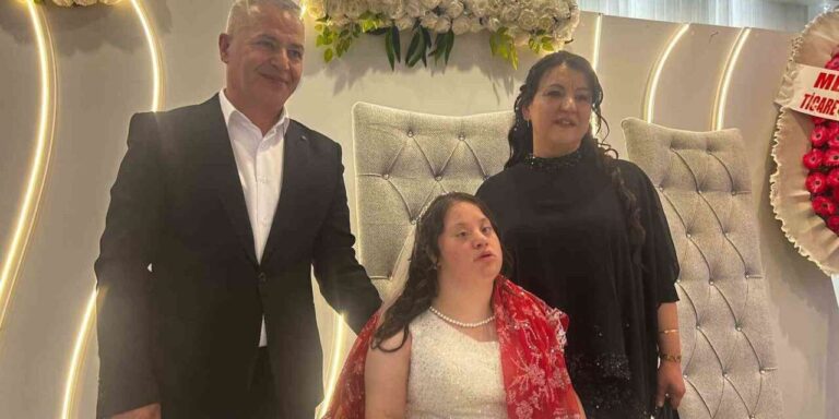 Yağmur’un gelinlik hayali gerçek oldu