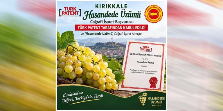 Kırıkkale’nin eşsiz lezzeti tescillendi! Hasandede üzümü artık coğrafi işaretli