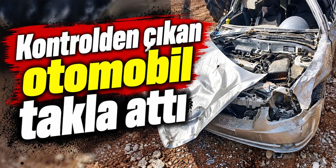 kontrolden-cikan-otomobil-takla-atti