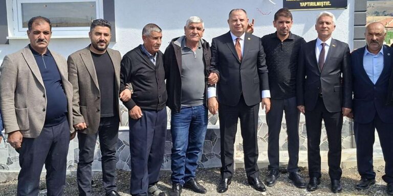 Halil Öztürk’ten Ahılı Köyü’ne anlamlı hizmet