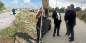 Balışeyh’te çalışmalar hız kesmiyor! Başkan Akyüz’den hizmet mesajı