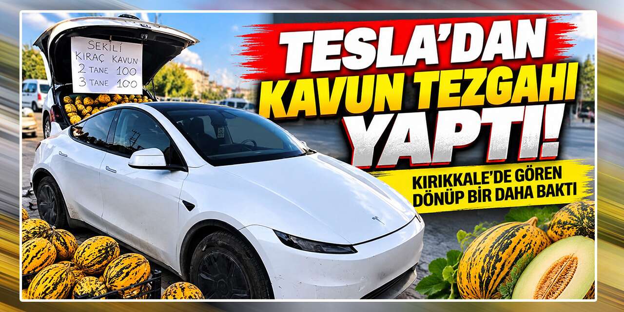 traktoru-degil-tesla’yi-secti!-bagajini-adeta-kavun-tezgahina-cevirdi