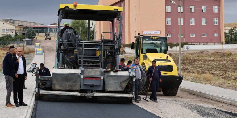Öğrencilerin kullandığı yol değişiyor: 5 bin metrelik çalışma
