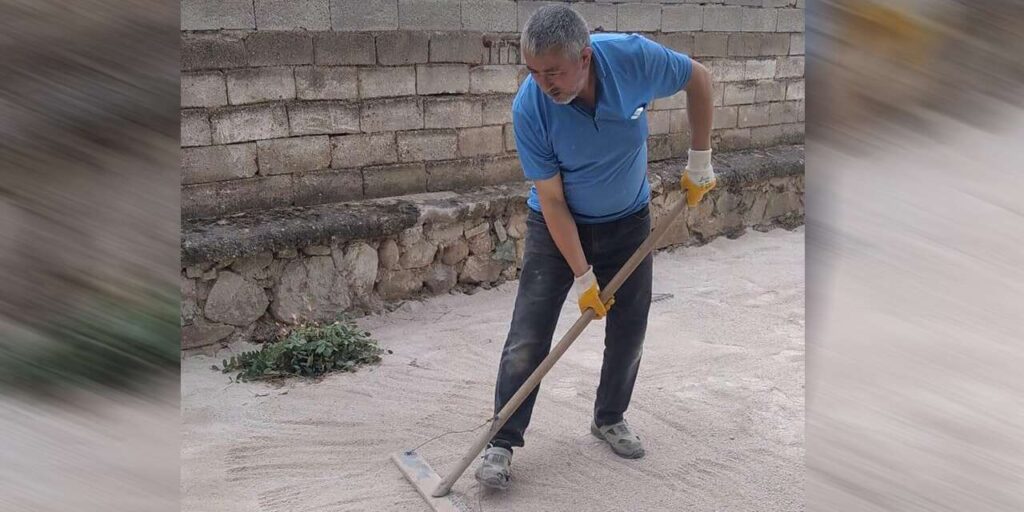 Yahşihan’da yol ve kaldırımlar yenileniyor
