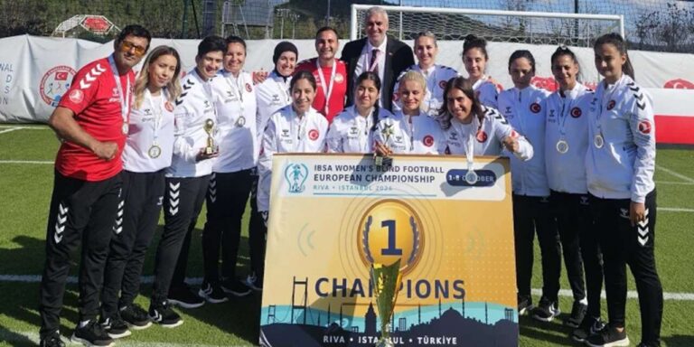 Türkiye tarih yazdı! İlk kez katıldılar, gol yemeden Avrupa şampiyonu oldular