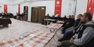 Bahşılı’da manevi buluşma! Güncel meseleler ve inanç konuları konuşuldu