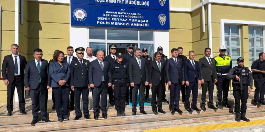 Bakan çiftçi; Kaman’da emniyet müdürlüğü ve öğretmenevi binasını ziyaret etti