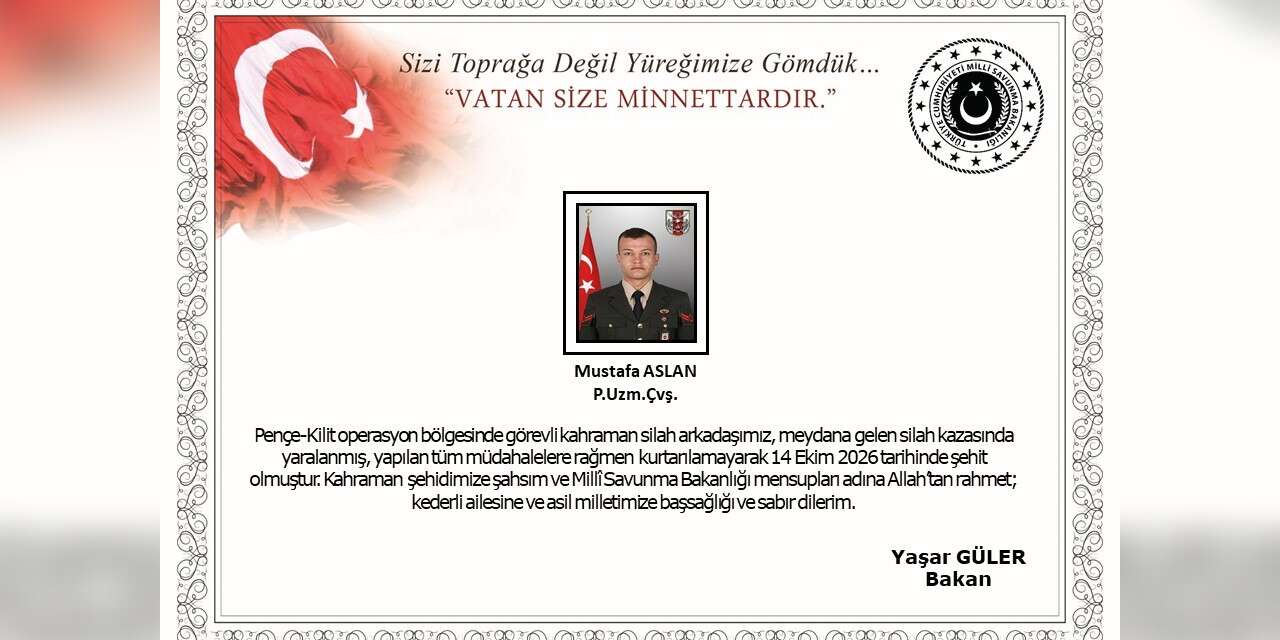msb:-“piyade-uzman-cavus-mustafa-aslan-sehit-oldu”