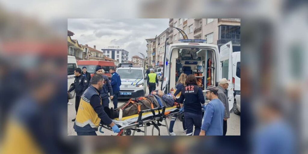 Çorum’da otomobilin çarptığı yaya yaralandı