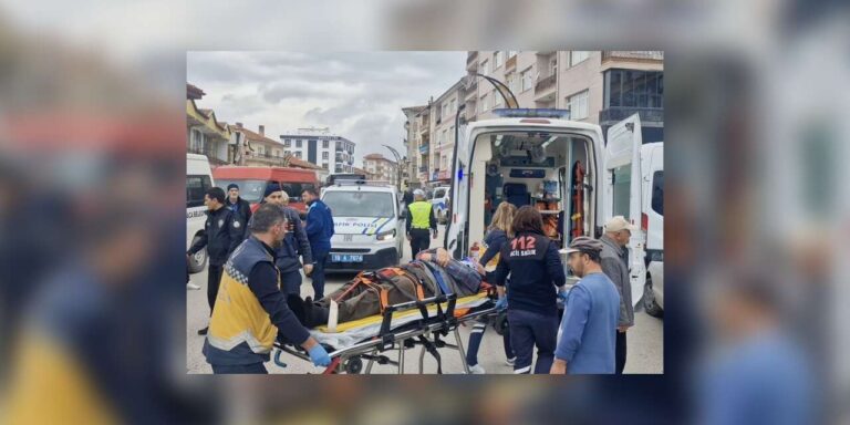 Çorum’da otomobilin çarptığı yaya yaralandı