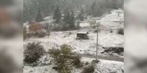 Kastamonu’da yüksek rakımlı yerleşim yerleri beyaza büründü