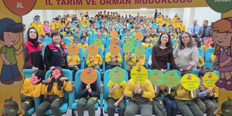 Gıdanın değerini küçük yaşta öğreniyorlar: Kırıkkale’de anlamlı etkinlik