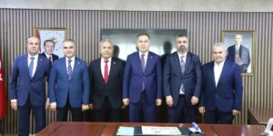Başkanlardan Açıkgöz’e hayırlı olsun ziyareti