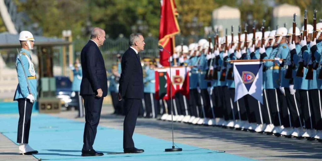 Cumhurbaşkanı Erdoğan, Kanada Başbakan’ı Mark Carney’i törenle karşıladı
