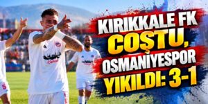 Kırıkkale FK Coştu, Osmaniyespor Yıkıldı: 3-1
