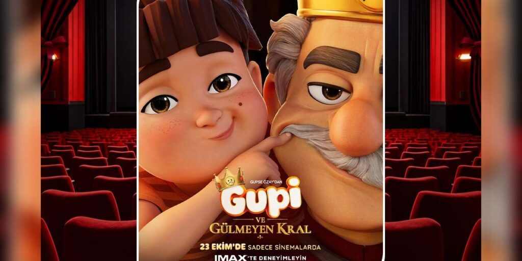 Gupse Özay, ‘Gupi ve Gülmeyen Kral’ ile 29 Ekim’de Forum Gordion’da sinemaseverlerle buluşuyor